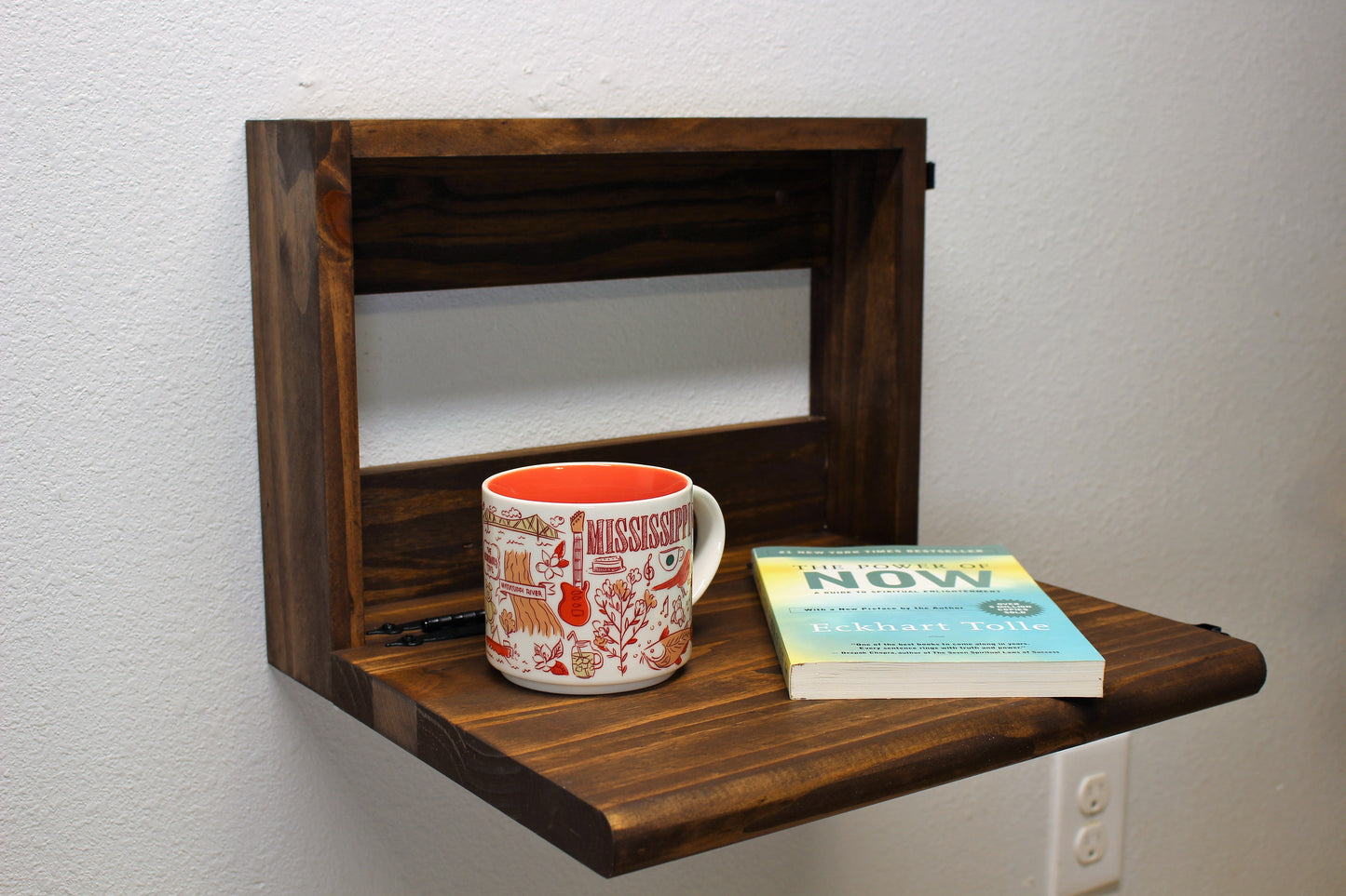 Minimalist Fold Down Night Stand