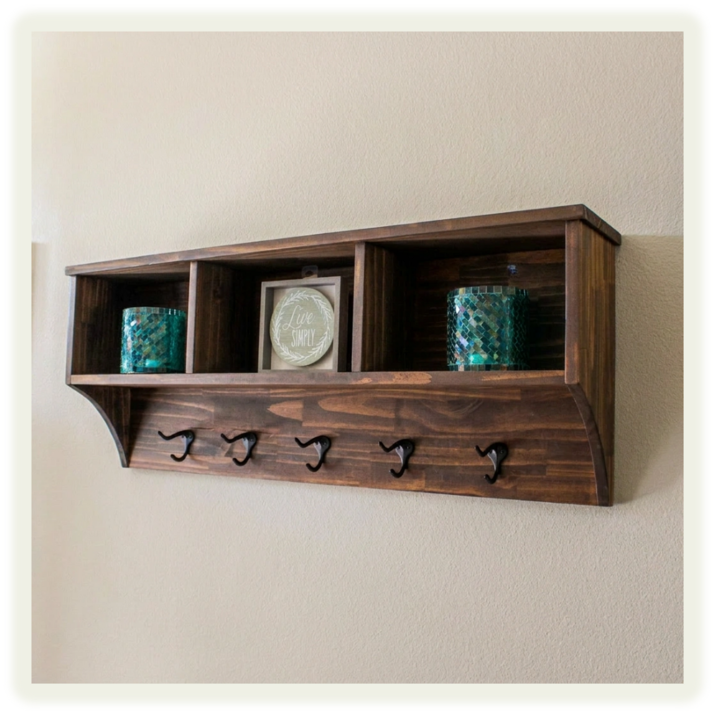 Farmhouse Coat Rack Digital PDF Build Plans